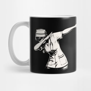 Dabbing Nurse Mug